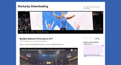 Desktop Screenshot of kentuckycheerleading.org